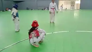 Seru nemen penonton e #taekwondo #taekwondotegal #taekwondoindonesia #fyp #sparing