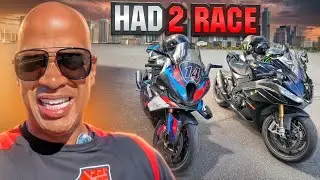 They MADE ME Race My RSV4 Factory vs 2026 BMW M 1000 RR!