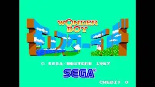 Wonderboy in Monster Land Arcade - Round 1, 2 - SEGA-Westone 1987
