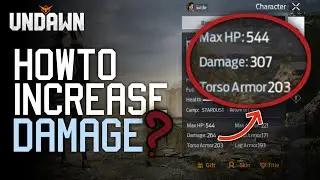UNDAWN | P2W skip! How to Increase Character DAMAGE for F2P?!