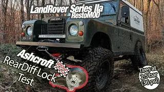 Bloccaggio differenziale ASHCROFT⚙️ sul LandRover 88 SIIa | Test | 4K
