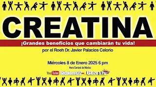 👉 CREATINA  por el Roeh Dr. Javier Palacios Celorio &iexcl;CONOCE TODOS SUS BENEFICIOS! 🔴