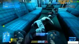 Battlefield 3 | BF3 | Incredible Defibrillator Kill streak!