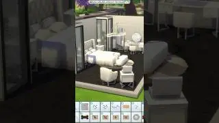 Bedroom with the new modern luxe kit in The Sims 4 #shorts #short #sims4 #modernluxekit
