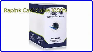 REVIEW (2025): Rapink Cat6 Cable 1000ft. ESSENTIAL details.