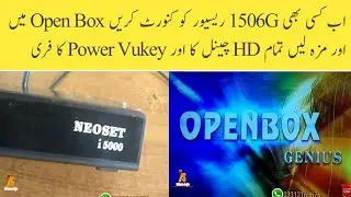 All 1506G Recivers Convert To OpenBox HD And Enjoy All HD channel And All Power VuKey Channels /Urdu