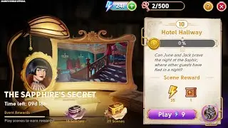 June's Journey Secrets 31 Scene 10 Hotel Hallway Word Mode 4K ULTRA HD