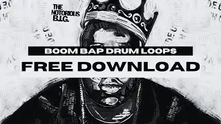 ROYALTY FREE HIP HOP/BOOM BAP DRUM LOOPS 2025