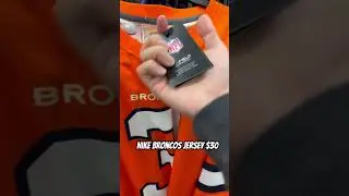 Nike Denver broncos jersey in the wild #nike #denverbroncos #nfl #jerseys #sale #thrift #amazon