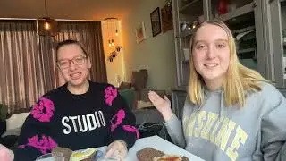 1 DAG ALLEEN MAAR BROOD MET EI ETEN met MIJN MOEDER | Nikki Tempel #66