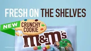 M&M&rsquo;s Crunchy Cookie - Fresh on the Shelves (2022, USA)
