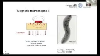 Professor Friedemann Reinhard, &ldquo;Positioning and readout for quantum magnetic field sensors&rdquo;, Caltech