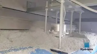 Hydronix Hydro-Mix Moisture Sensor used in a Wastepaper Dryer
