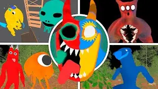Garten Of BanBan Last Ticket To The Abyss - All Secrets Behind the Scenes Full Bright Mode (Fangame)