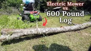 Moving Fallen Trees the Smart way & Easy Brush Clearing