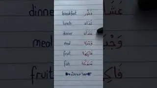 Arabic lesson for beginners #common words in Arabic #learn Arabic fast #basic Arabic words #english