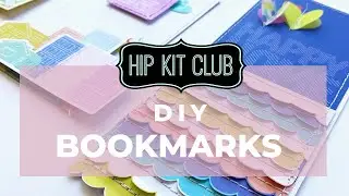 BOOKMARKS USING THE LET'S STAY HOME COLLECTION BY PINK FRESH STUDIO | HIP KIT CUB | ANDREA LAKE
