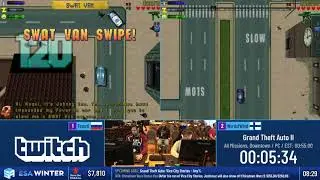 #ESAWinter19 Speedruns - Grand Theft Auto II [All Missions, Downtown] by Tezur0 and WordofWind
