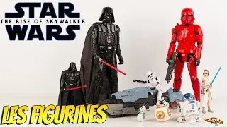 Star Wars Rise of Skywalker Les Figurines Dark Vador Rey Sith Trooper Droid Hasbro