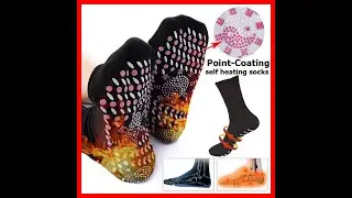 MAGNETIC SELF HEATING THERAPY SOCKS