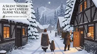 A Silent Winter in a 16th-Century Alpine Village | Whisper History for Sleep