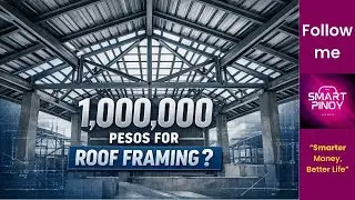 Что на самом деле можно покрыть за 1 000 000 песо на каркас крыши? (DPWH Steel and Timber Logic)