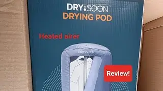 Full review of the Dry:Soon drying pod - heated clothes airer from Lakeland.