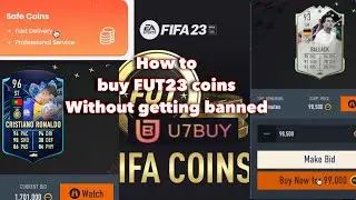 HOW TO BUY FUT23 COINS WITHOUT GETTING BANNED USING U7BUY | FIFA23 | FUT23