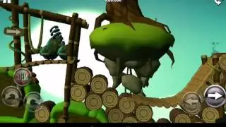 MotoHeroz Treasure Chest Locations: Trunk Fall - Heavy Forest