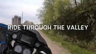 Motovlog:  Motorcycle ride through the valley to Lake Champlain, Vermont