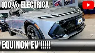 CHEVROLET EQUINOX 2025 EV RS 241 HP | RESE&Ntilde;A SUV 100 % ELECTRICA #phevmexico