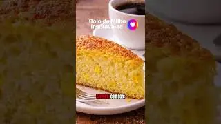 Esse Bolo de Milho D&aacute; &Aacute;gua na Boca 😋🌽🍰