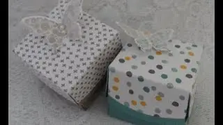 Tea Light Gift Box using Circle Framelits