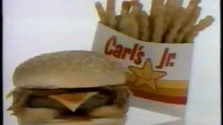 1985 Carl's jr Restaurant TV Commercial