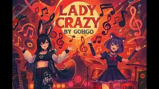 VRChat MMD: Bunny Girl and Demoness Rock LADY CRAZY by Gohgo!