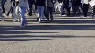 Hundreds of Grand Junction High School students walk out in political demonstration