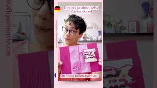 La carte &agrave; ouverture en 2 temps? Toujours fun &agrave; r&eacute;aliser! #carte #diy #scrapinium #stampinup