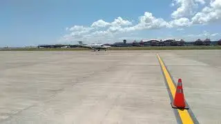 Brand New PC12 arrive in Bali for fuel stop