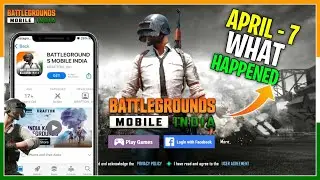 BGMI 😍 APRIL - 7 NOTICE WHAT HAPPENED REAL FACT | BGMI PLAY STORE DOWNLOAD | BGMI UNBAN NEWS