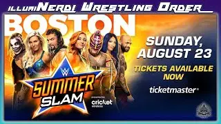We Predict SummerSlam 2020 Matches | The Illuminerdi Wrestling Order