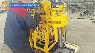 Small water well drilling rig | borehole drilling machine hot sale.