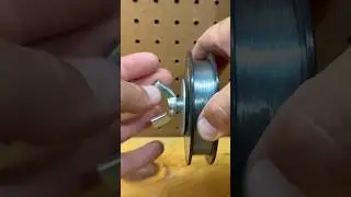 How to make your own fishing line spooler!