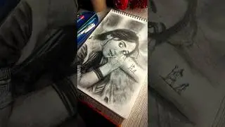 Khubsoorat❤️#pencildrawing #sketch #drawing #girl #love #kishorekumar #explore #shorts #artist #art