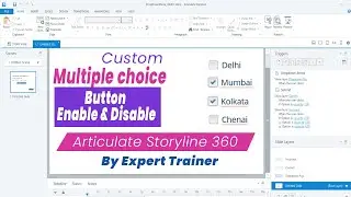 Multiple Choice and Reset submit button, Ariculate Storyline
