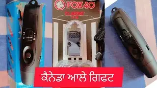 Fox 40 Whistles Gift From Canada 🇨🇦,Electronic whistle unboxing and review Video #review #unboxing