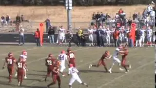 11-22-14 - Clay Shaver wrestles the ball away for a 14 yard reception