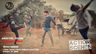 South Best Action scene in Hindi / Nela Ticket Movie Action scene/ BABU KU /