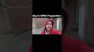 Day 5 of UPSC Preparation | Mini vlog 23 #shorts #minivlog #vlogger #vlogging