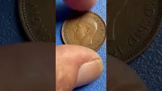 1944 George vi Half Penny 😎#coin #money