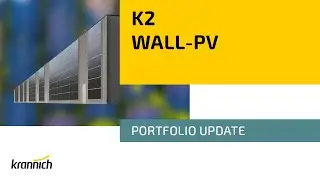 K2 WallPV - flexible mounting systems for facades